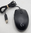 Black Logitech G203 Lightsync Wired Gaming Mouse - Great Working Condition