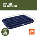 Full Air Mattress  10 Inch Air Bed  Inflatable Air Mattress  Blow Up Mattress Wi
