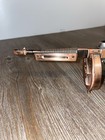 Vtg Thompson Copper Tommy Gun Replica Lighter Holder Table Art - No Lighter