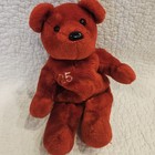 Mark Mcgwire  25 13  Red Bear Plush 1999 Salvinnos Opening Day Edition Vintage