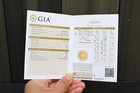 Gia Certified 0 30 Carat Round Brilliant Diamond     Vs2 Clarity  L Color