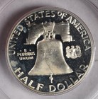 1956 Franklin Silver Half Dollar - Pcgs Pr66 - Rattler Looks Dcam  