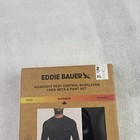 2-piece Set Eddie Bauer Midweight Base Layer Crew   Pant Set Mens Xl Black