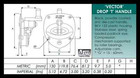 2 Vector Locking Drop T Handle Recovery Box Locker Hgv Vehicle Truck Adjustable