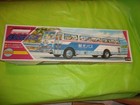 Vintage  sight Seeing  Tin Friction Drive 20  Bus  Made In Japan With Box   My 1