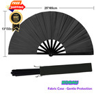 Eosau Boots On The Ground Hand Fan  Large Rave Fan Clacking Fans For Black
