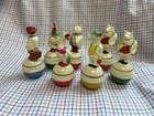 Antique 1930s German Toys Celluloid Roly Poly Animals Lot 7 Ds02