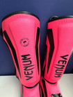 Venum Elite Standup Shinguards Pink black Large For Mma Boxing