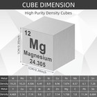 20 Pcs Element Cube Set 0 39 Inches Periodic Table Of Elements Pure