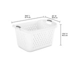 Sterilite 2 7 Bushel Jumbo Laundry Basket  White