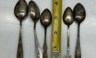 Sterling Silver  925 Souvenir Spoons Lot Of 5  41g Total  1 Hallmark From Bells