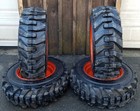 Heavy Duty 10-16 5 Guard Dog Skid Steer Tires rims For Bobcat-10ply-10x16 5