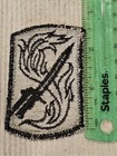 Vietnam Cold War Era Us Army 196th Infantry Regiment Green Twill Patch L  k   
