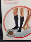 Jobst Relief Compression Knee High Beige Socks Medium Closed Toe 20-30 Mmhg New