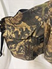 Vintage Mossy Oak Forest Floor Camo Turkey Hunting Vest W  Seat  No Size See Pic