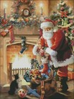 Santa Claus 47 - Diy Chart Counted Cross Stitch Patterns Needlework Christmas  