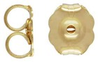 14k Solid Yellow Gold Ball Earrings 3 Mm