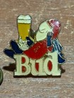 Vintage Bud Man Budweiser Beer Lapel Hat Pin