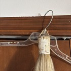 Blonde With Gray Horse Tail Extension  33 Inches 3 4 Lbs