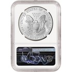 2001 American Silver Eagle Coin - Ngc Ms69