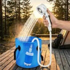 Portable Shower Pump And Outdoor Camping Shower  5000mah  
