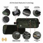 Money Belt Rfid Block Hidden Secure Travel Wallet W  2 Rfid Blocking Sleeves