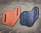 Custom Leather Pancake Sheath Holster Fits Buck Trapper Case Stockman Usa Made
