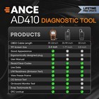 Ancel Ad-410 Enhanced Obd2 Scanner Vehicle Code Reader Diagnostic Obd Scan Tool