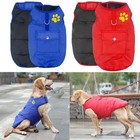 Waterproof Winter Dog Warmer Coat Vest Jacket Pet Warm Clothes Padded Large Dogs