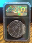 2020 W 1 Oz Silver Canada Maple Leaf - Burnished - Signed Taylor - Ngc Ms70 Fdoi