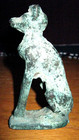 Ancient Egyptian Anubis Jackal Bronze Statue Figurine Sculpture Very Rare