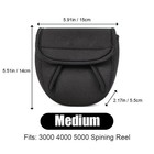 Spinning Fishing Reel Cover Neoprene Wheel Protective Waterproof Storage Bag