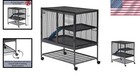 Midwest Critter Nation 161 Rat Ferret Cage 36x24x39in 1 2in Wire Casters