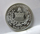 1861 Half Dollar Restrike Coin Confederate States Of America Civil War Csa Unc