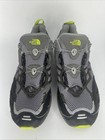 The North Face Vibram Boa Trail Hiking Shoes Men s Size 9 Gray Lime T246 Ax3v8r4