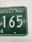 1974 South Carolina License Plate