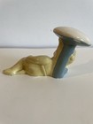 Pixie Elf Ceramic Japan Leaning On Mushroom 1950s Vintage Figurine