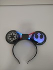 Disney Parks Star Wars Rebel Alliance Lightsaber Light Up Mickey Ears Headband