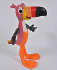 Rare Vtg 1970 s Toucan Sam Froot Loops Bendable Figure Cereal Premium