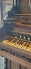 Antique Walnut Pump Organ With Pedal