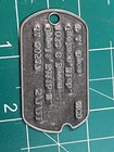 Civil Defense  Dog Tag For A Woman Jackson Michigan