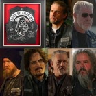 Sons Of Anarchy Signed   Framed Leather Vest Tv Wardrobe Memorabilia