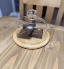 Realistic Artificial Faux Fake Food Dessert Brownies Deli Display Prop