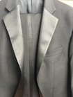 Roberto Zanieri Italian Black 2-button 100  Wool Tuxedo Suit Coat   Pants 40 52w