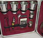 Vintage Executair 737 Trav-l-bar Travel Portable Bar Kit Picnic Set  Cocktail 