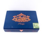 Perez Carrillo Pledge Apogee Empty Wood Cigar Box 10 5  X 7 25  X 2 