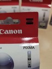Canon Cli-221bk Black Ink Cartridges  lot Of 4 -genuine New   Sealed 