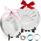 Baby Ornament Keepsake Kit Newborn Bundle - 2 Easels  4 Ribbons   Letters  Ha   