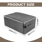 Discreet Lockable Adult Toy Storage Organizer  Women And Men Game Toys Lock B   