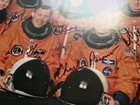 1998 Nasa Signed Press Photo Of Space Shuttle Mission Sts-91 Crew Members